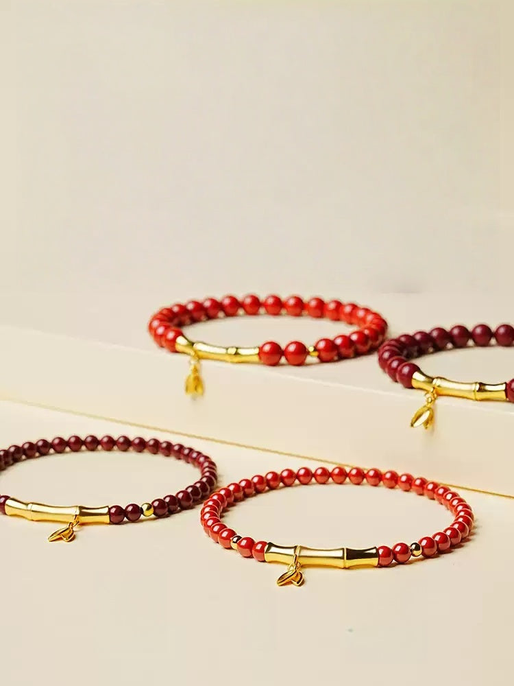Eastculture Golden Bamboo Bracelet - Remove Bad Luck