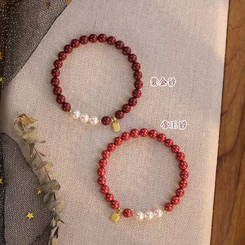 Eastculture Two-color Pearl Palace Bracelet - Get Love