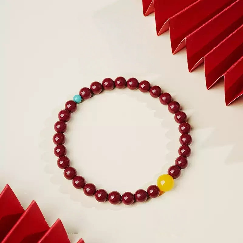 Eastculture Two-color white stone Bracelet - Remove Bad Luck