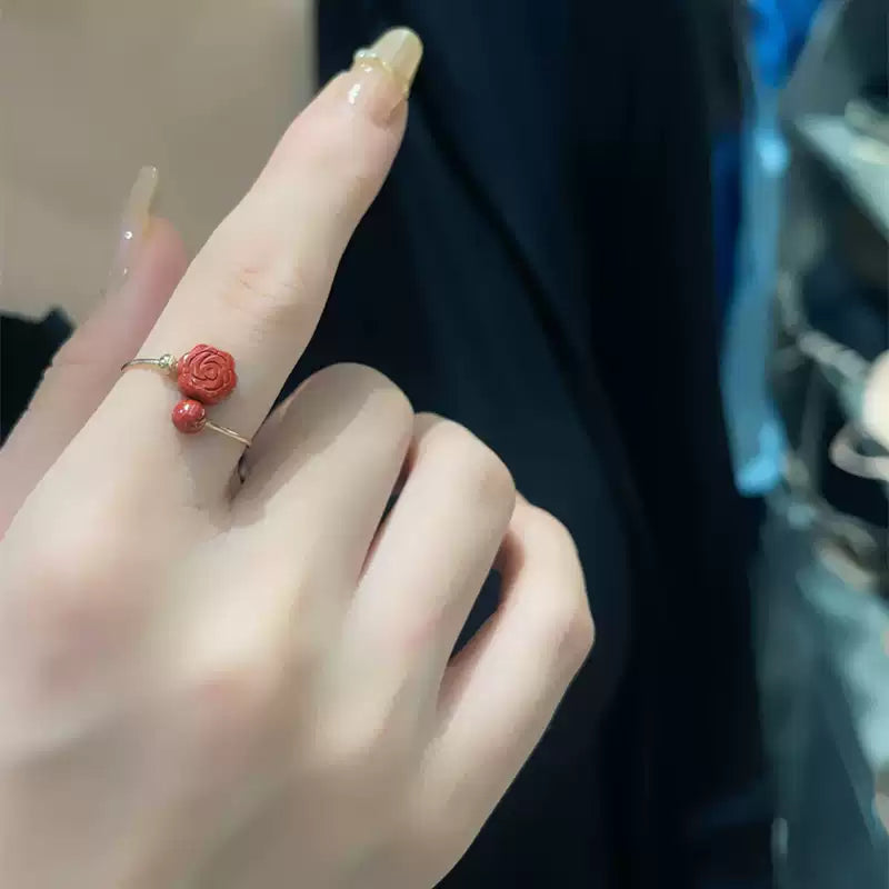 Eastculture Five petals Ring - Health & Longevity Blessing