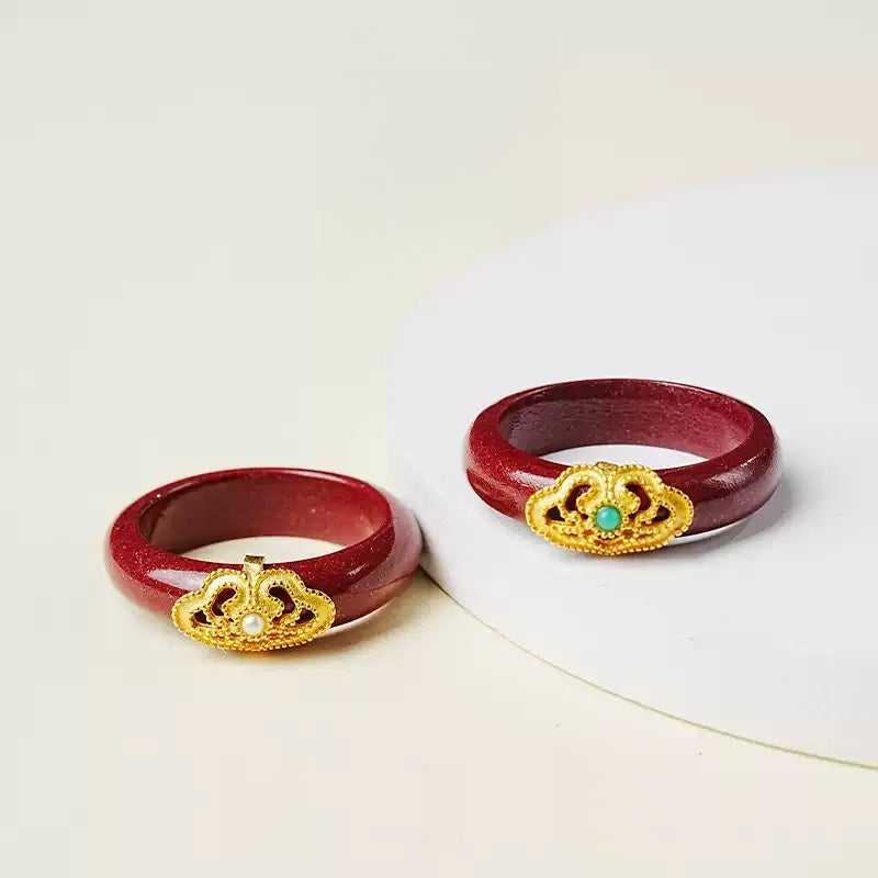 Eastculture Pearl Butterfly Ring - Boost Your Luck