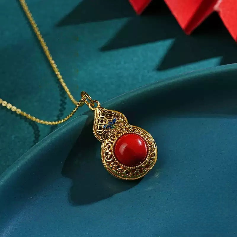 Eastculture Western Region Gourd Necklace - Remove Bad Luck