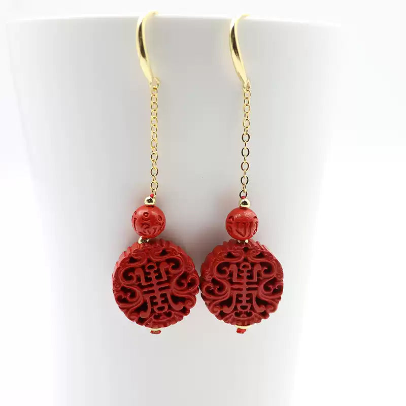 Eastculture Chinese Lanterns Earrings - Wealth Magnet