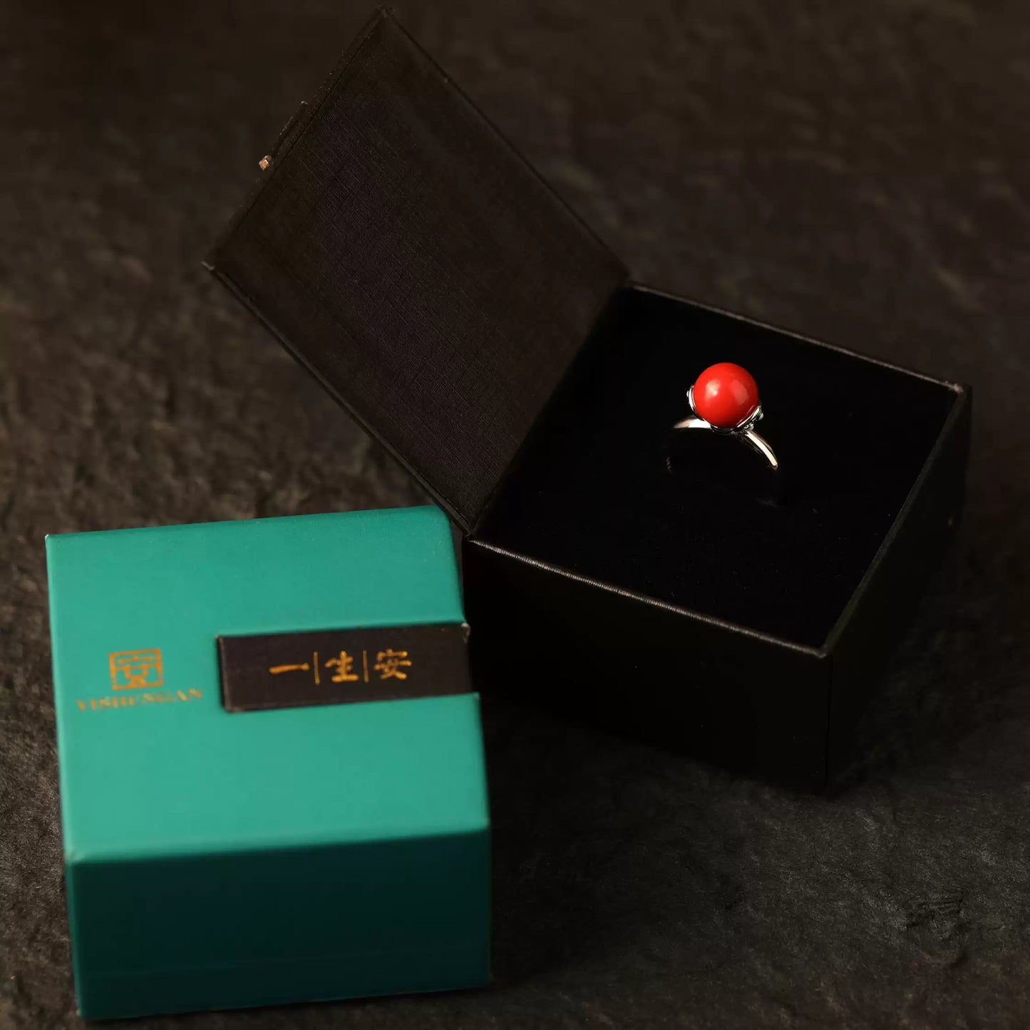 Eastculture Silver Ruby Ring - Feng Shui Metaphysics