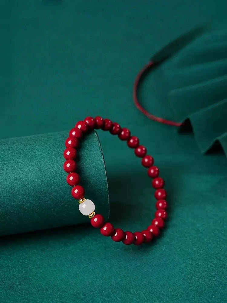 Eastculture Love White Jade Bracelet - Remove Bad Luck