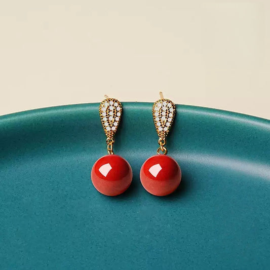 Eastculture Golden scales Earrings -Feng Shui Metaphysics