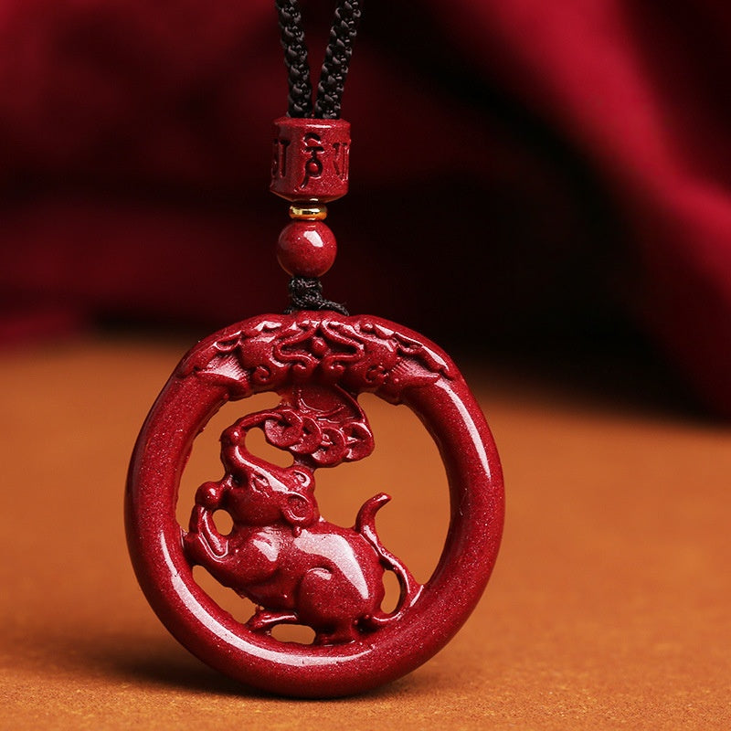 Eastculture patron saints of the twelve zodiac animals Necklace - Treasured Longevity Blessing