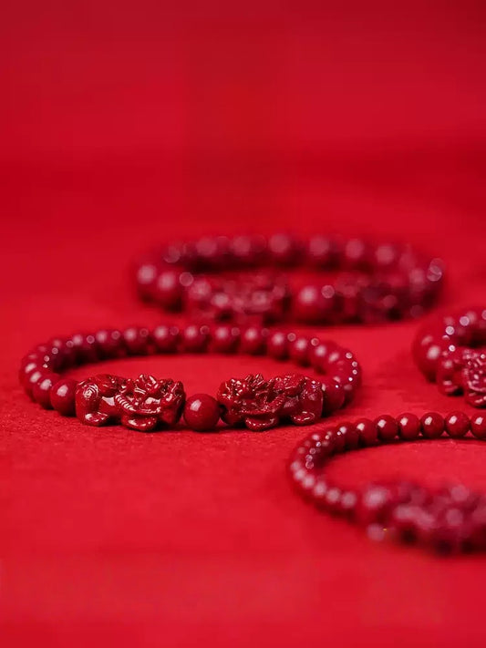 Eastculture Double Auspicious Pixiu Bracelet - Increase Luck