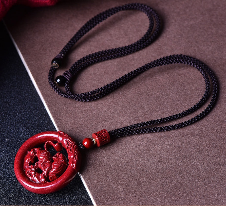 Eastculture patron saints of the twelve zodiac animals Necklace - Treasured Longevity Blessing