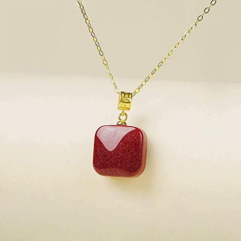 Eastculture Square Protection Necklace - Feng shui metaphysics