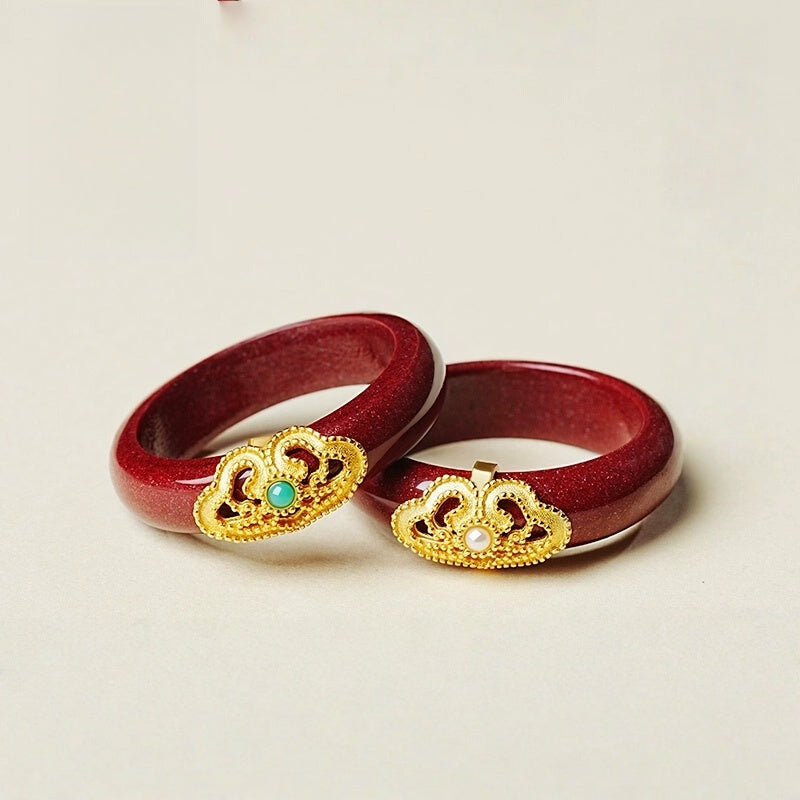 Eastculture Pearl Butterfly Ring - Boost Your Luck