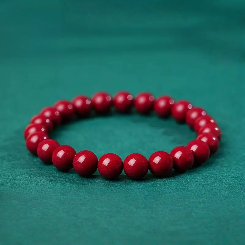 Eastculture Ruby Cinnabar Bracelet - Increase wealth