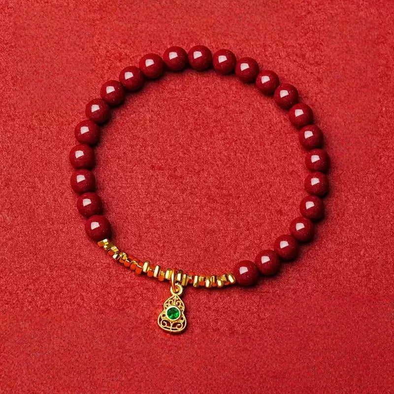 Eastculture Gold-edged auspicious gourd Bracelet - Increase wealth