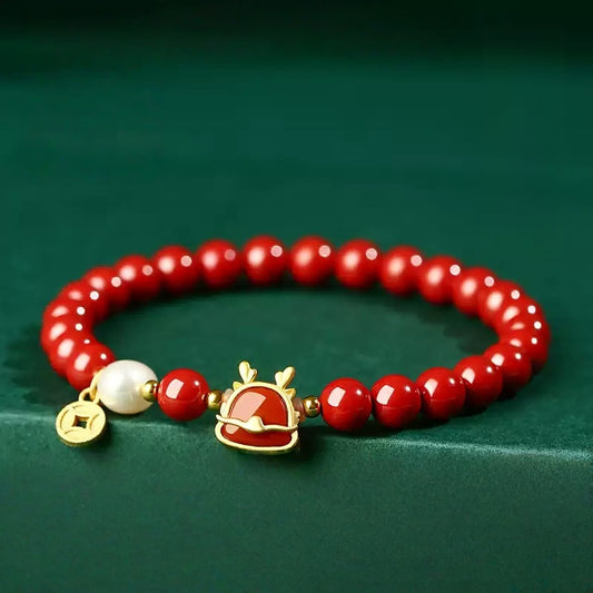 Eastculture Christmas red elk Bracelet - Increase wealth