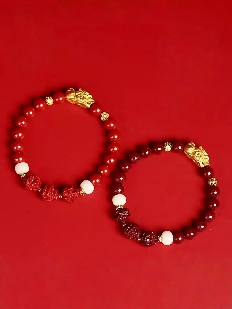 Eastculture Golden Pixiu Bracelet - Increase Luck
