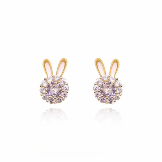 Eastculture Rabbit ear earrings