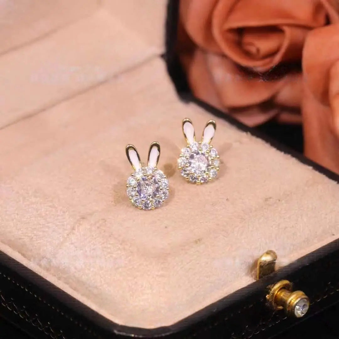 Eastculture Rabbit ear earrings