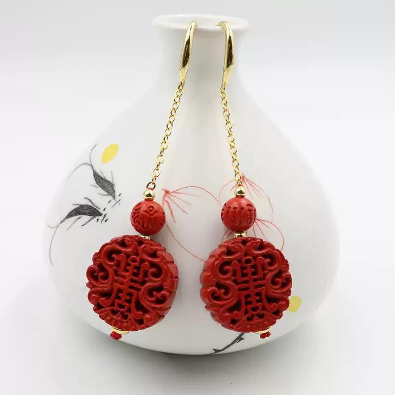 Eastculture Chinese Lanterns Earrings - Wealth Magnet
