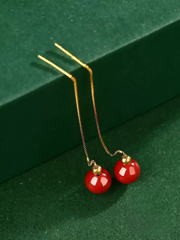 Eastculture Long pendant Earrings - Feng Shui Metaphysics