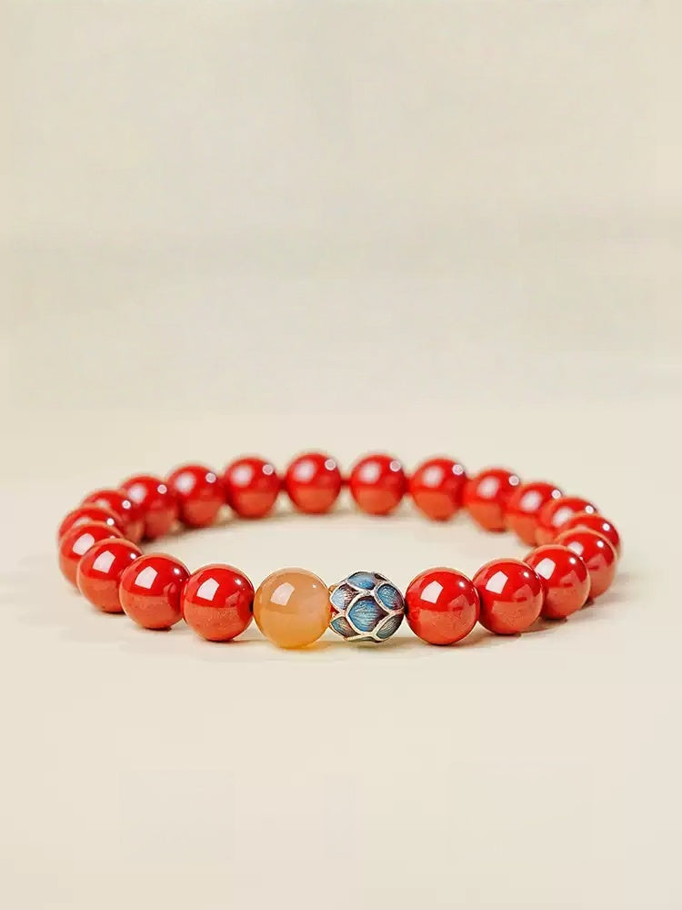 Eastculture Blue Lotus Bracelet - Remove Bad Luck