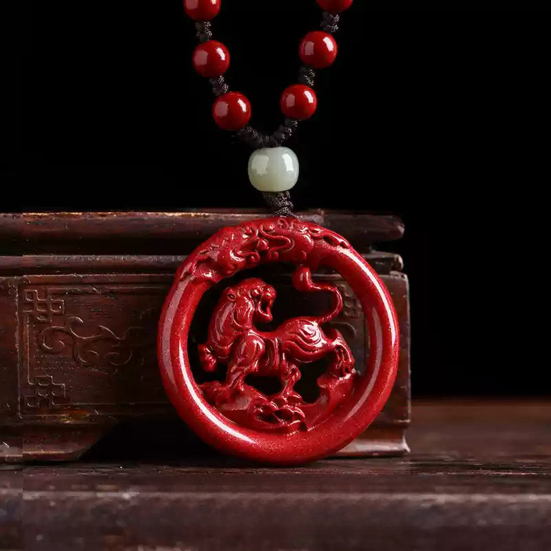 Eastculture  patron saints of the twelve zodiac animals Necklace - Treasured Longevity Blessing
