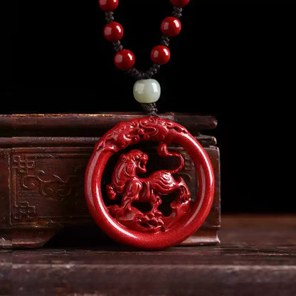 Eastculture  patron saints of the twelve zodiac animals Necklace - Treasured Longevity Blessing