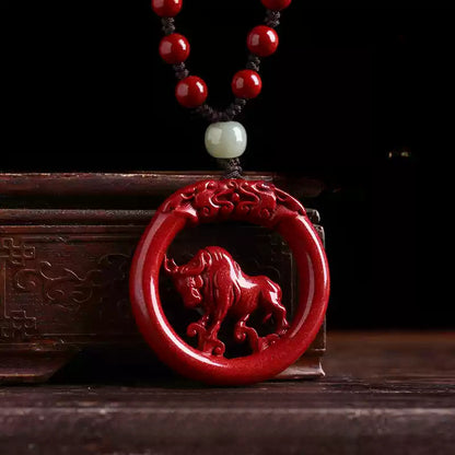 Eastculture  patron saints of the twelve zodiac animals Necklace - Treasured Longevity Blessing
