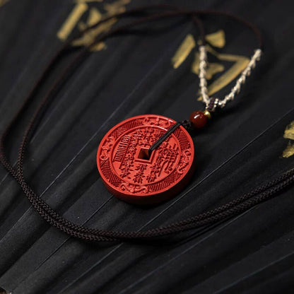 Eastculture Mountain Ghost Copper Coin Necklace -  Get love