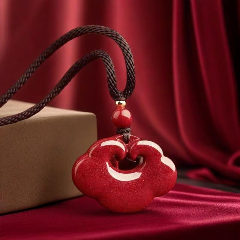 Eastculture Golden Lock Necklace -  Feng shui metaphysics