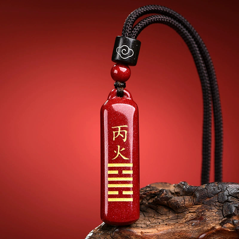 Eastculture The Eight Trigrams belong to Fire Necklace - Health & Longevity Blessing