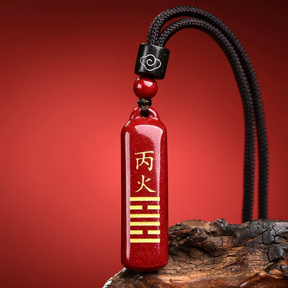 Eastculture The Eight Trigrams belong to Fire Necklace - Health & Longevity Blessing