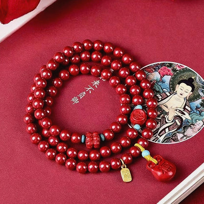 Eastculture Long pendant Bracelet - Health & Longevity Blessing