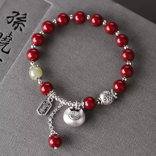 Eastculture Silver for wealth and fortune Bracelet - Remove Bad Luck