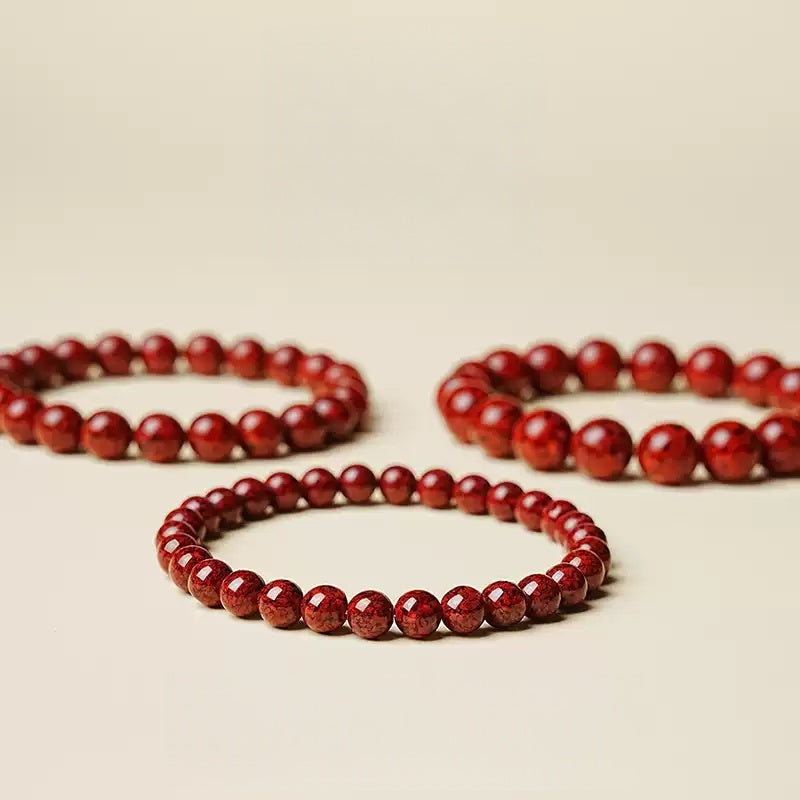 Eastculture Exploding Auspicious Cinnabar Bracelet  - Get Love