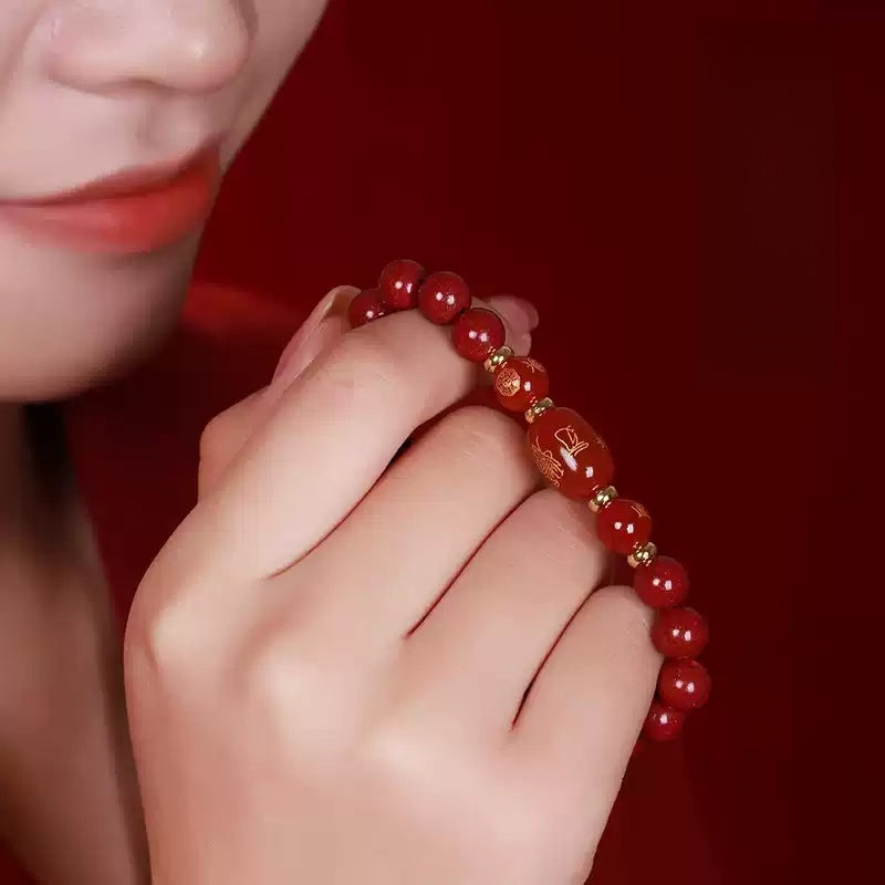 Eastculture Zodiac Exorcism Bracelet - Health & Longevity Blessing