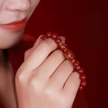 Eastculture Zodiac Exorcism Bracelet - Health & Longevity Blessing