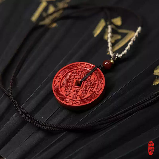 Eastculture Mountain Ghost Copper Coin Necklace -  Get love