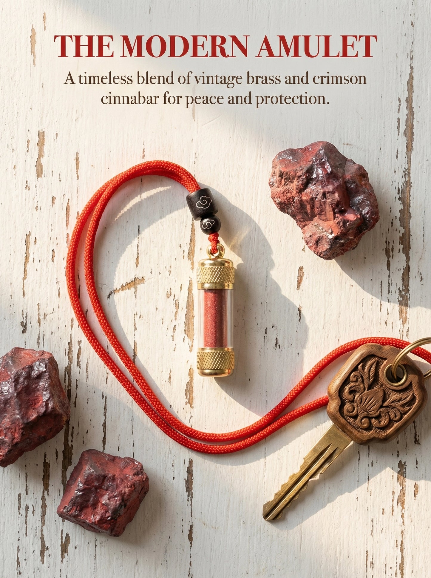 Eastculture Protective golden pillar Necklace -  Get love