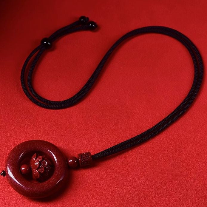 Eastculture West Lake Lotus Necklace - Health & Longevity Blessing