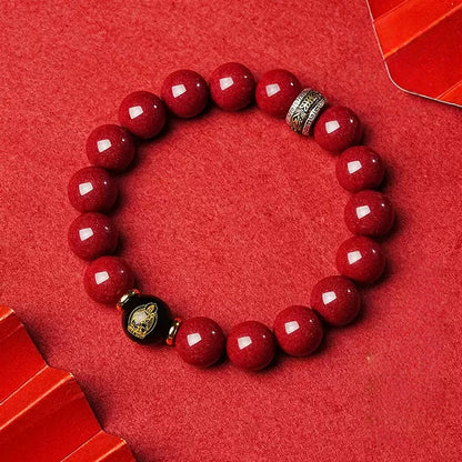 Eastculture Vermillion Buddha Bracelet - Increase Luck