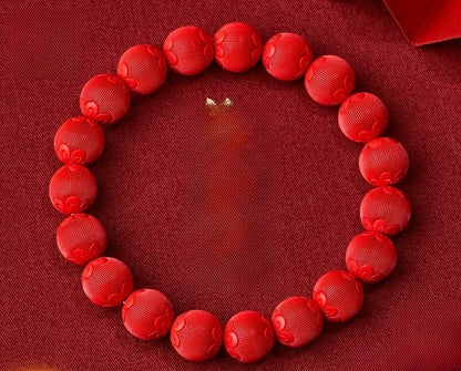 Eastculture Chain Lucky Red Lanterns Bracelet - Get Love