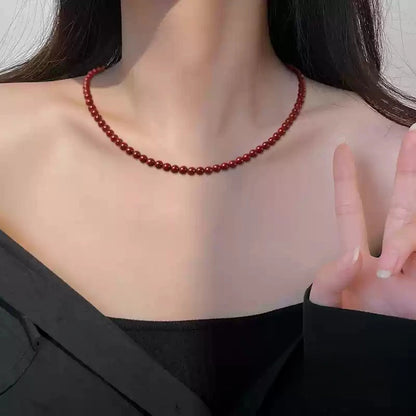 Eastculture Camellia hanging neck Necklace - Get love