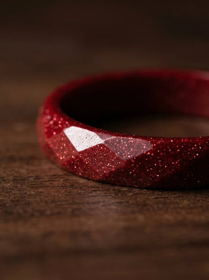 Eastculture Wordless Ruby Ring - Feng Shui Metaphysics