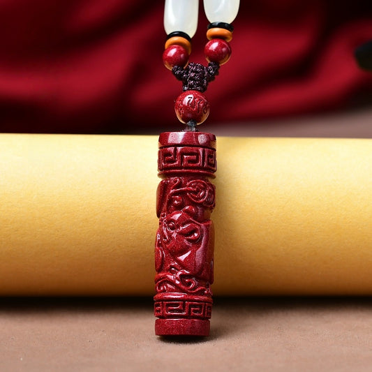 Eastculture Zodiac carvings Prosperity Necklace - Feng shui metaphysics