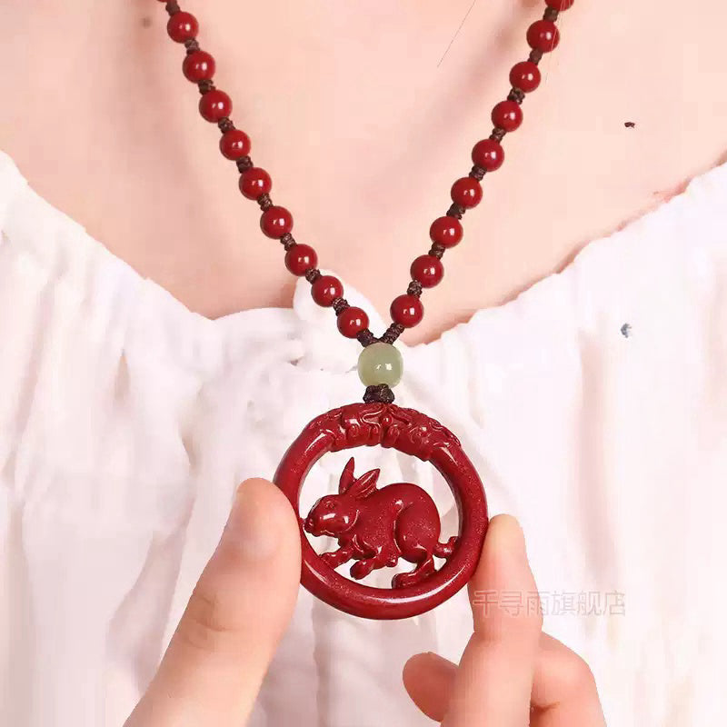Eastculture  patron saints of the twelve zodiac animals Necklace - Treasured Longevity Blessing