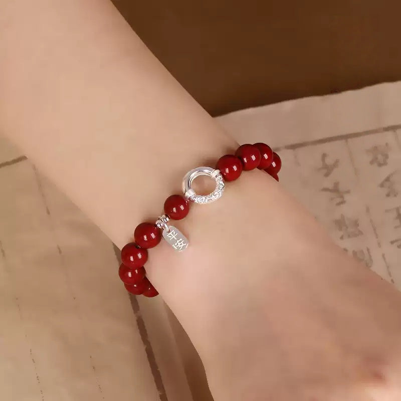 Eastculture Purifying Silver Bracelet - Health & Longevity Blessing