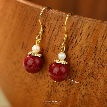 Eastculture Love Little White Jade Earrings -Feng Shui Metaphysics
