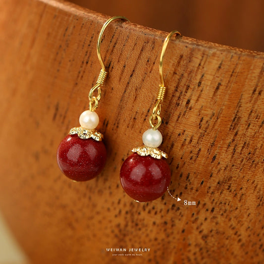 Eastculture Love Little White Jade Earrings -Feng Shui Metaphysics
