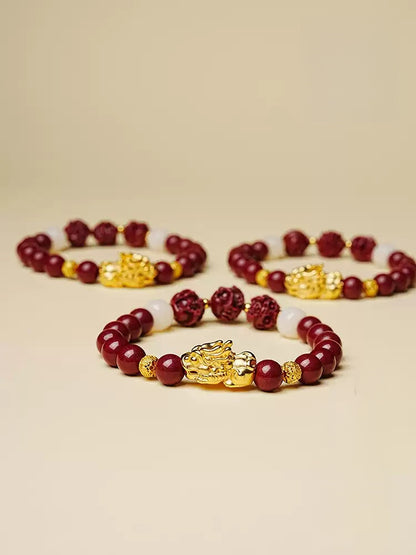 Eastculture Golden Pixiu Bracelet - Feng shui metaphysics