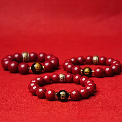 Eastculture Vermillion Buddha Bracelet - Increase Luck